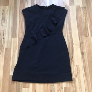 Size ten ruffle front banana republic dress.